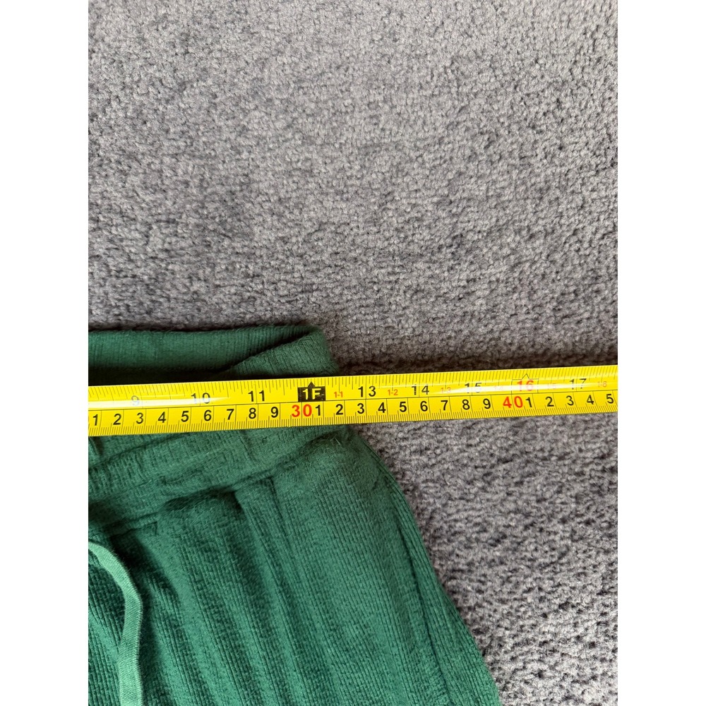 Roller Rabbit Jordan Ribbed Lounge Set Forest Green Embroidered Monkey Small - Picture 10 of 16